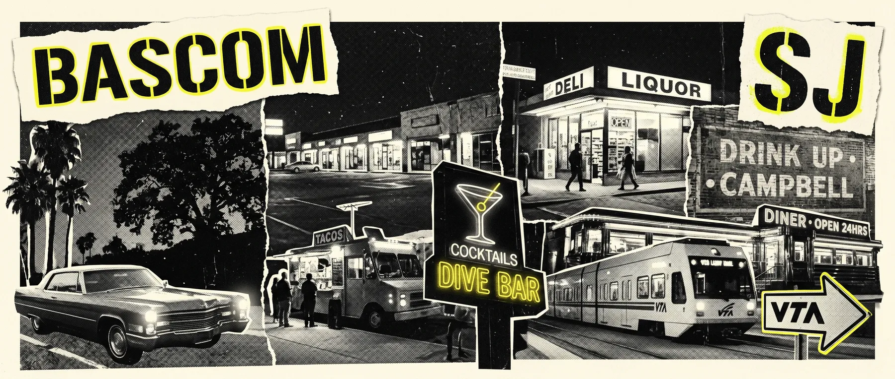 Bascom (Campbell) — late-night zine collage