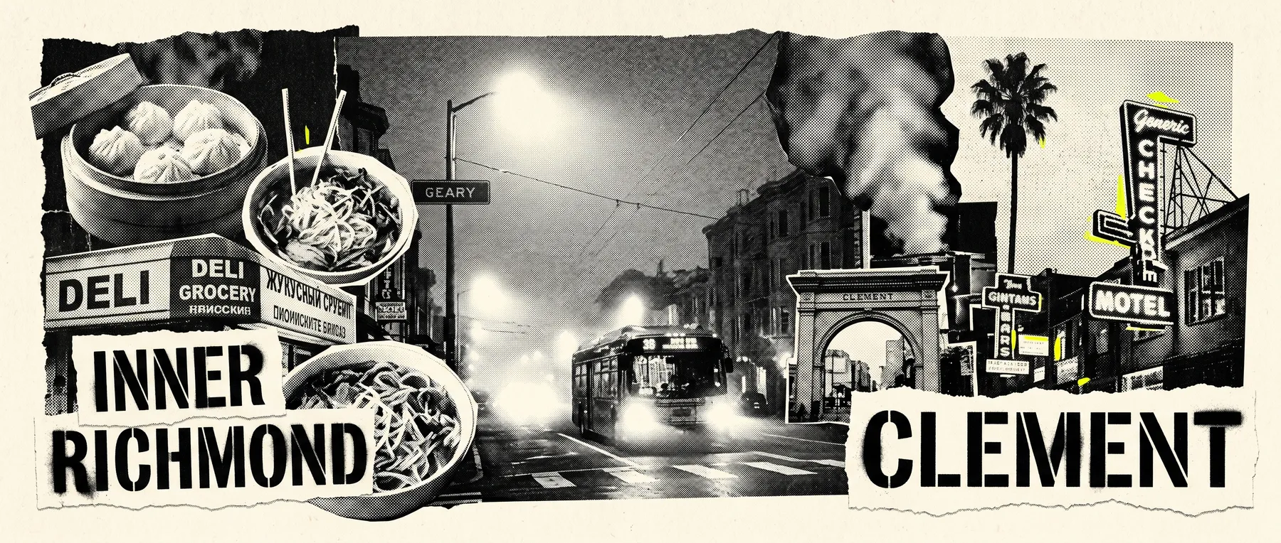 Inner Richmond — late-night zine collage
