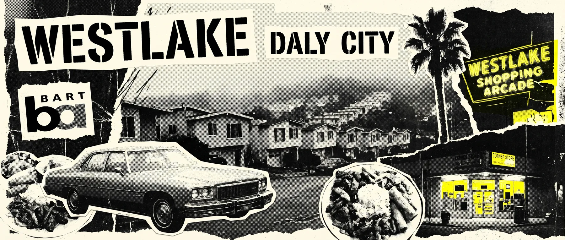 Westlake — late-night zine collage