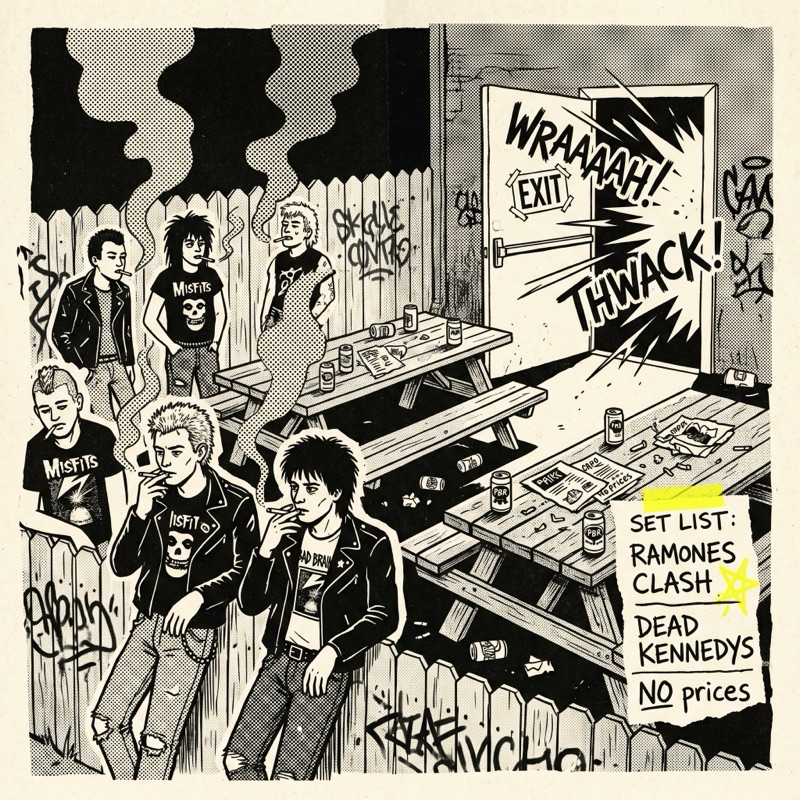 Bottom of the Hill — the smoking patio