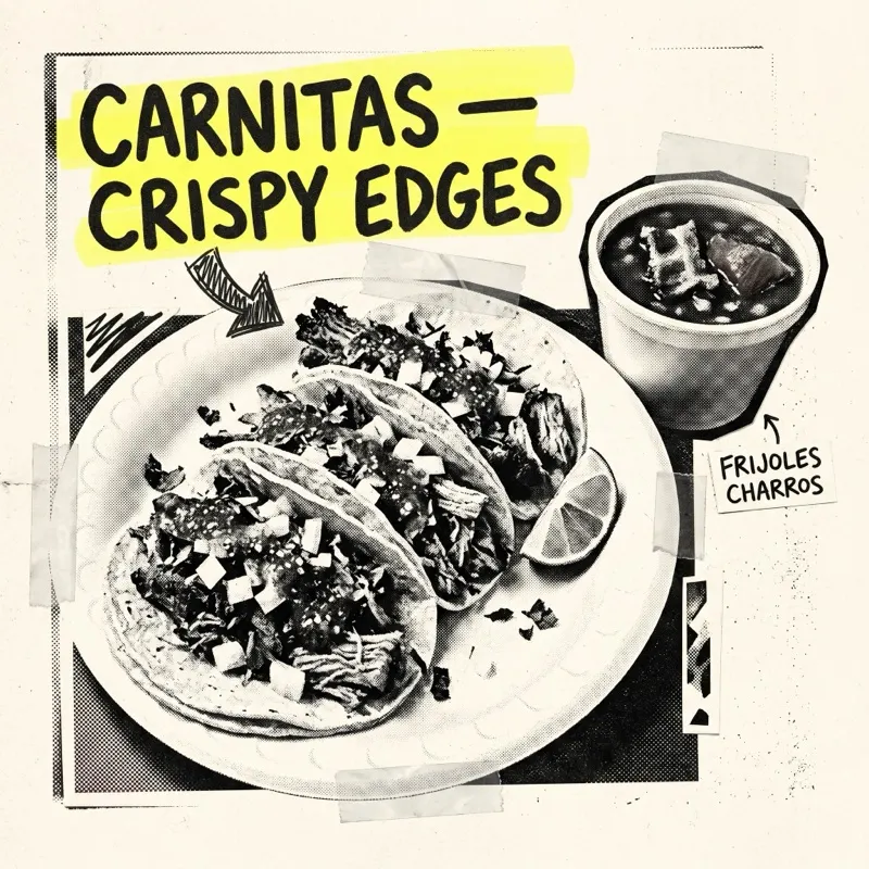 Taquería El Farolito — green hot sauce