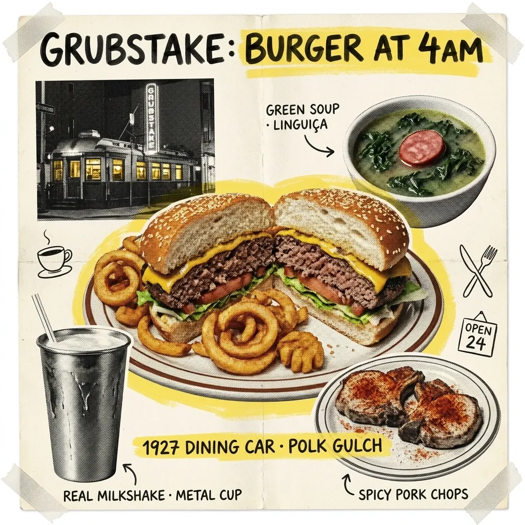 Grubstake Diner — burger at 4am