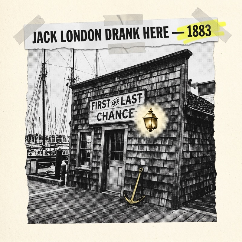 Heinold's First and Last Chance Saloon — Jack London Square exterior