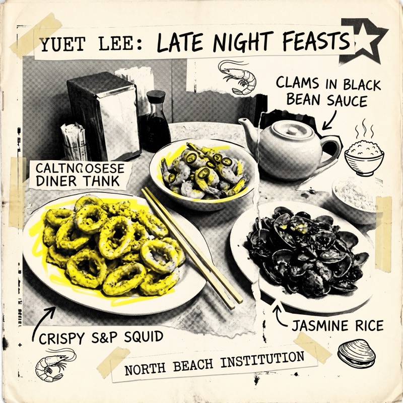 Yuet Lee Seafood Restaurant — salt & pepper squid